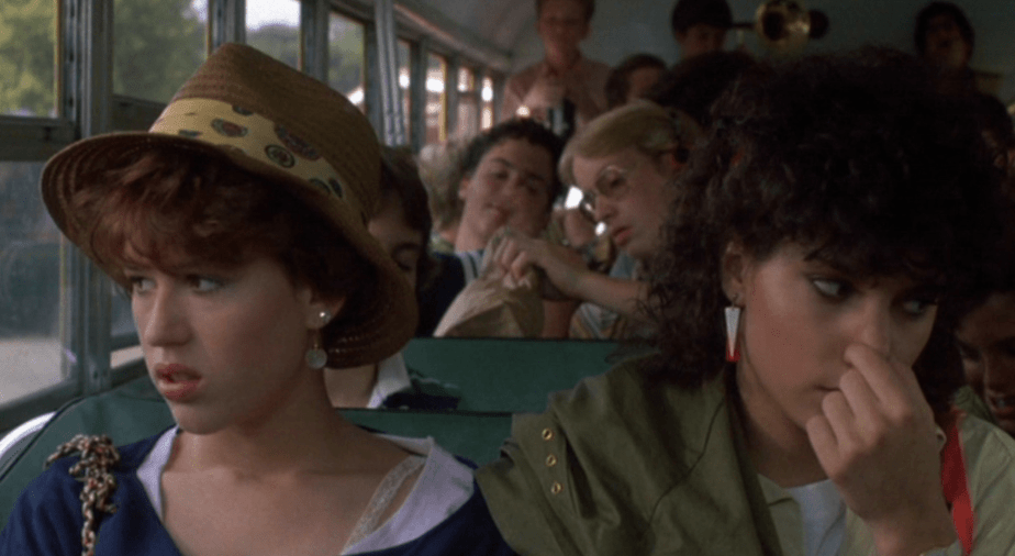 Sixteen Candles I loathe the bus